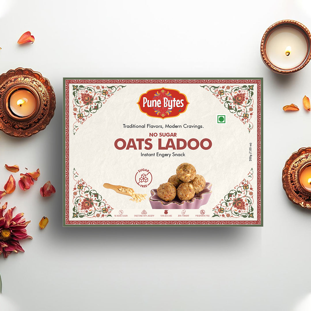 No Sugar Oats Ladoo (200g)